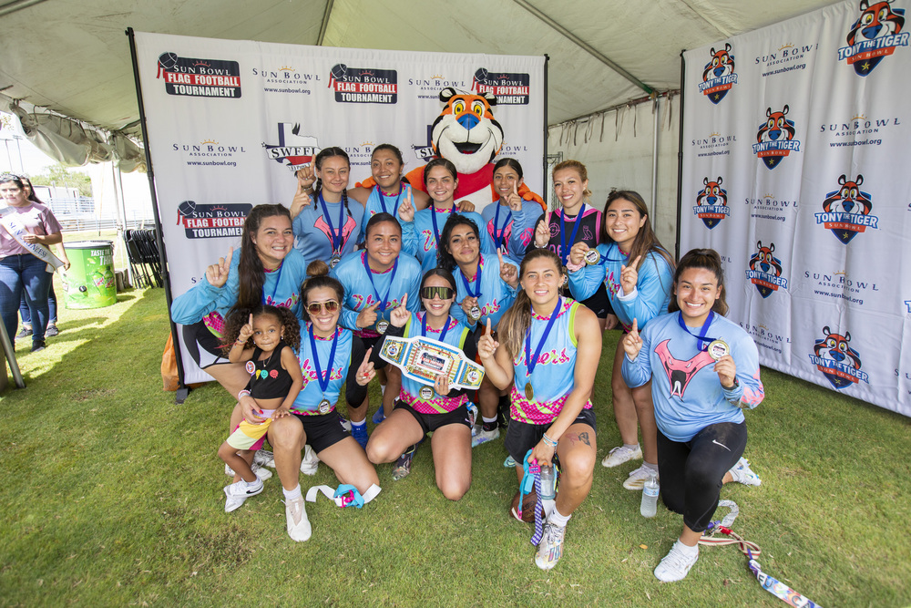 SUN BOWL ADULT FLAG FOOTBALL AWARDS $8,000 IN CASH PRIZES OVER THE WEEKEND